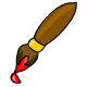 Red Petpet Paint Brush Neopets