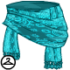 Blue Paisley Scarf