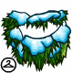 Snowy Pine Branches Beard