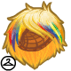 Dazzling Rainbow Wig
