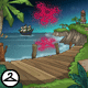 New Years in Krawk Island Background