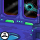 New Years in Space Station Background