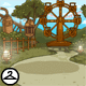 Steam Ferris Wheel Background
