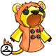 Hooded Noil Coat