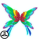 Sparkling Rainbow Wings