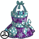 Bright Snowflake Apron