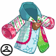 Patchwork Holiday Winter Coat