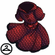 Heart Pattern Velvet Dress