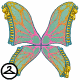 Glittery Zipper Wings
