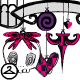 Deathly Valentines Garland