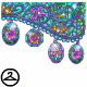 Stained Glass Flower Garland