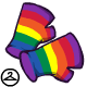 Rainbow Gloves