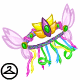 Ribbon Faerie Head Wreath