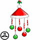 Holiday Hat Wind Chimes