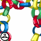 Construction Paper Chain Garland