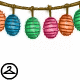 Colourful Paper Lantern Garland