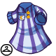 Purple Stripe Night Shirt