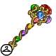Elegant Gemstone Wand