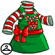 Holiday Striped Dress