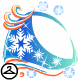 Snowflake Face Paint