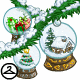 Snowglobe Garland