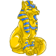 Golden Coltzan Statue